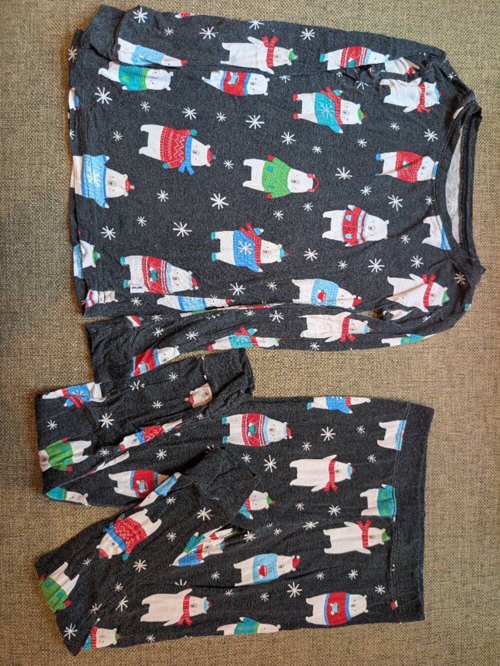 4T Little Sleepies Polar Bear Pajamas